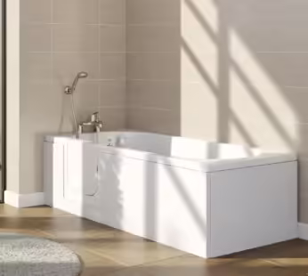 Left Hand Walk In Bath 1695mm – Columbia