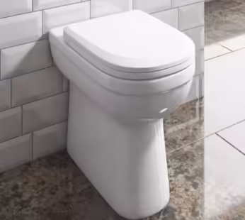 Back to Wall Comfort Height Toilet with Soft Close Seat – Addison