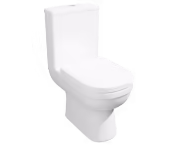 Close Coupled Toilet with Soft Close Seat – Addison