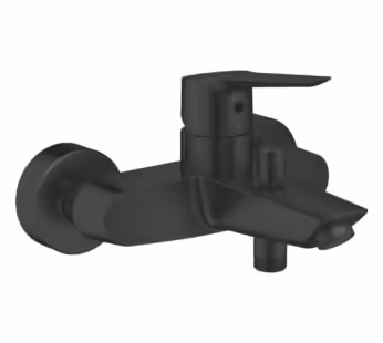 Grohe Quickfix Start Single Lever Bath Shower Mixer Tap – Matt Black