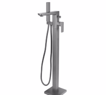 Gunmetal Freestanding Bath Mixer Tap – Zana