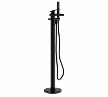 Matt Black Freestanding Bath Shower Mixer Tap – Elina