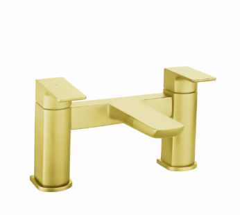 Brushed Brass Bath Mixer Tap – Zana