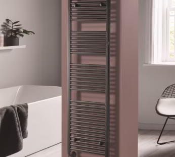 Towelrads Pisa Anthracite Towel Radiator 1800 x 400mm