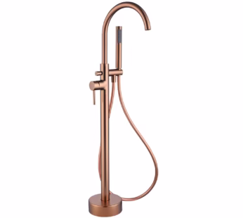 Brushed Bronze Freestanding Bath Shower Mixer Tap – Arissa