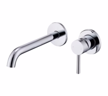 Chrome Wall Mounted Bath Tap – Arissa