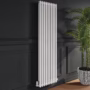 White Vertical 2 Column Traditional Radiator 1600 x 470mm - Nambi