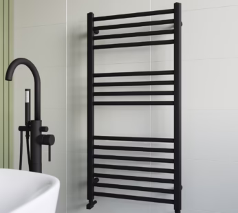 Black Towel Radiator 1200 x 600mm – Sahara