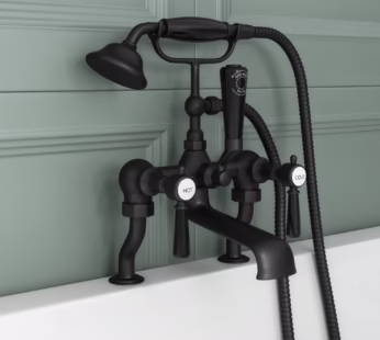 Black Bath Shower Mixer Tap – Helston