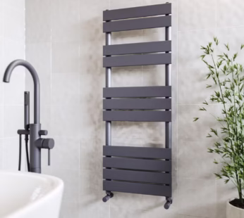 Anthracite Towel Radiator 1200 x 450mm – Tundra