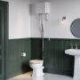 Park Royal Traditional High Level Short Projection Toilet with Wooden Soft Close Seat